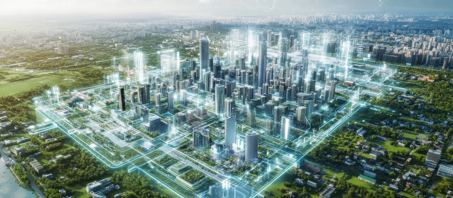 Innovative urban planning sustainable smart city development using digital tablet design 