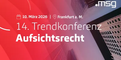14. Trendkonferenz Aufsichtsrecht – Online-Veranstaltung