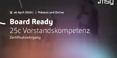 Board Ready – 25c Vorstandskompetenz