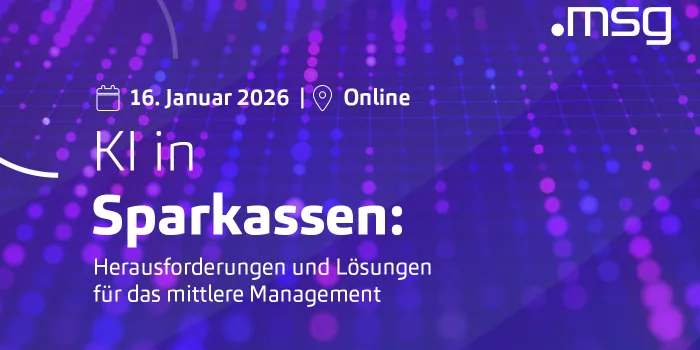 KI in Sparkassen: Herausforderungen und Lösungen für das mittlere Management