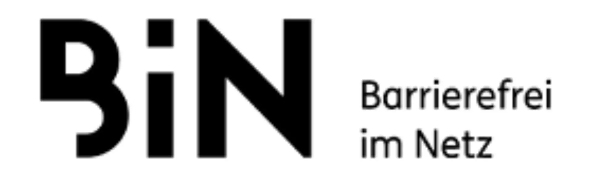 bin barrierefrei im netz logo