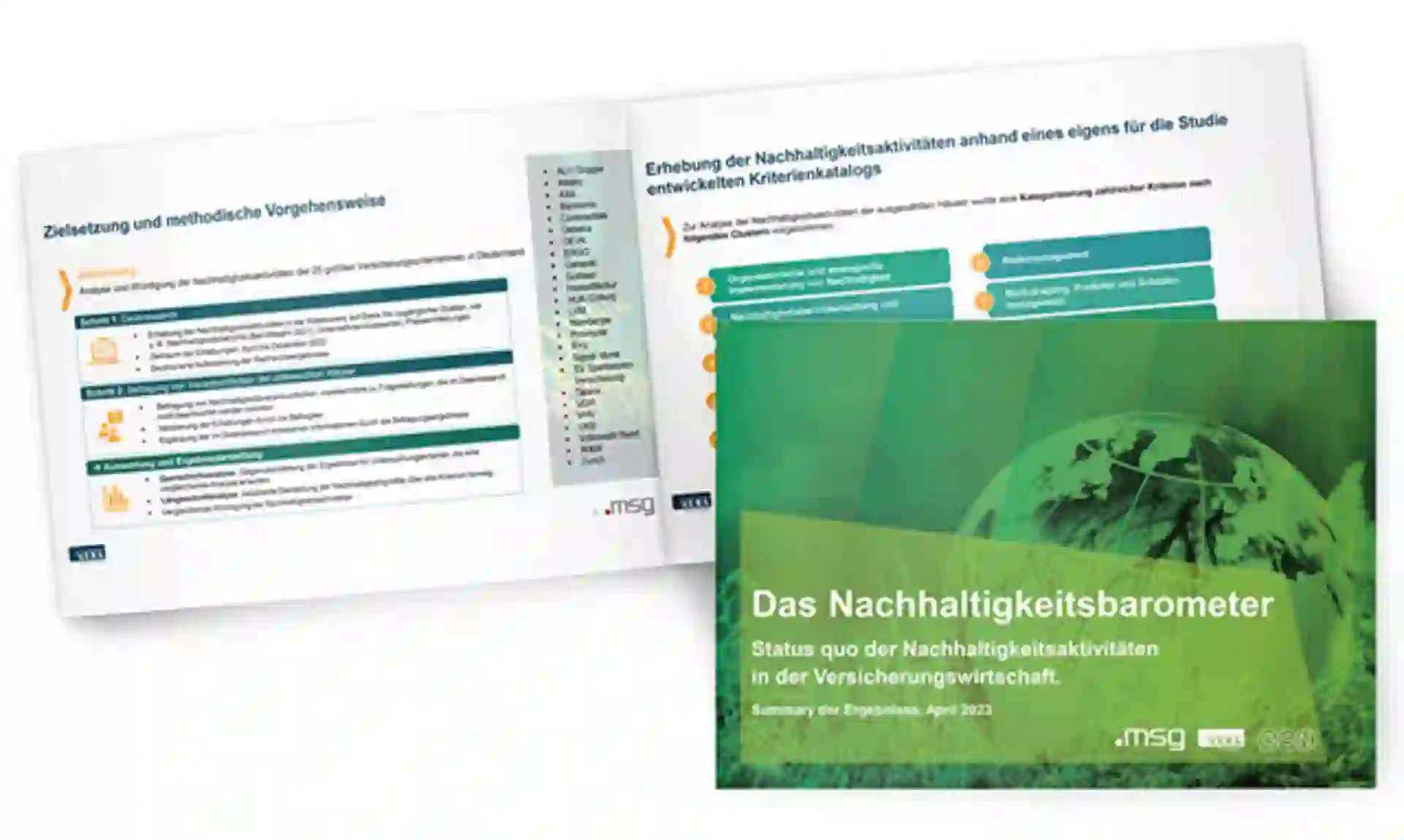 Nachhaltigkeitsbarometer Versicherungswirtschaft