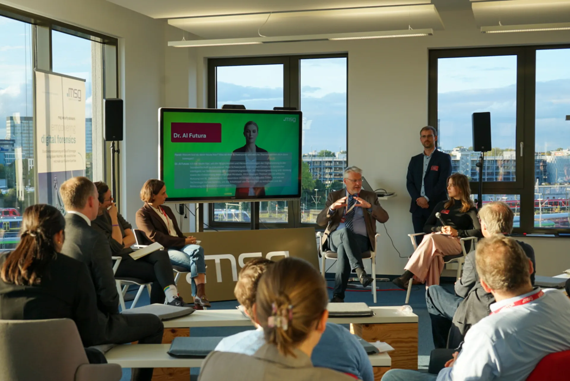 Poduiums Diskussion mit Dr. Futura