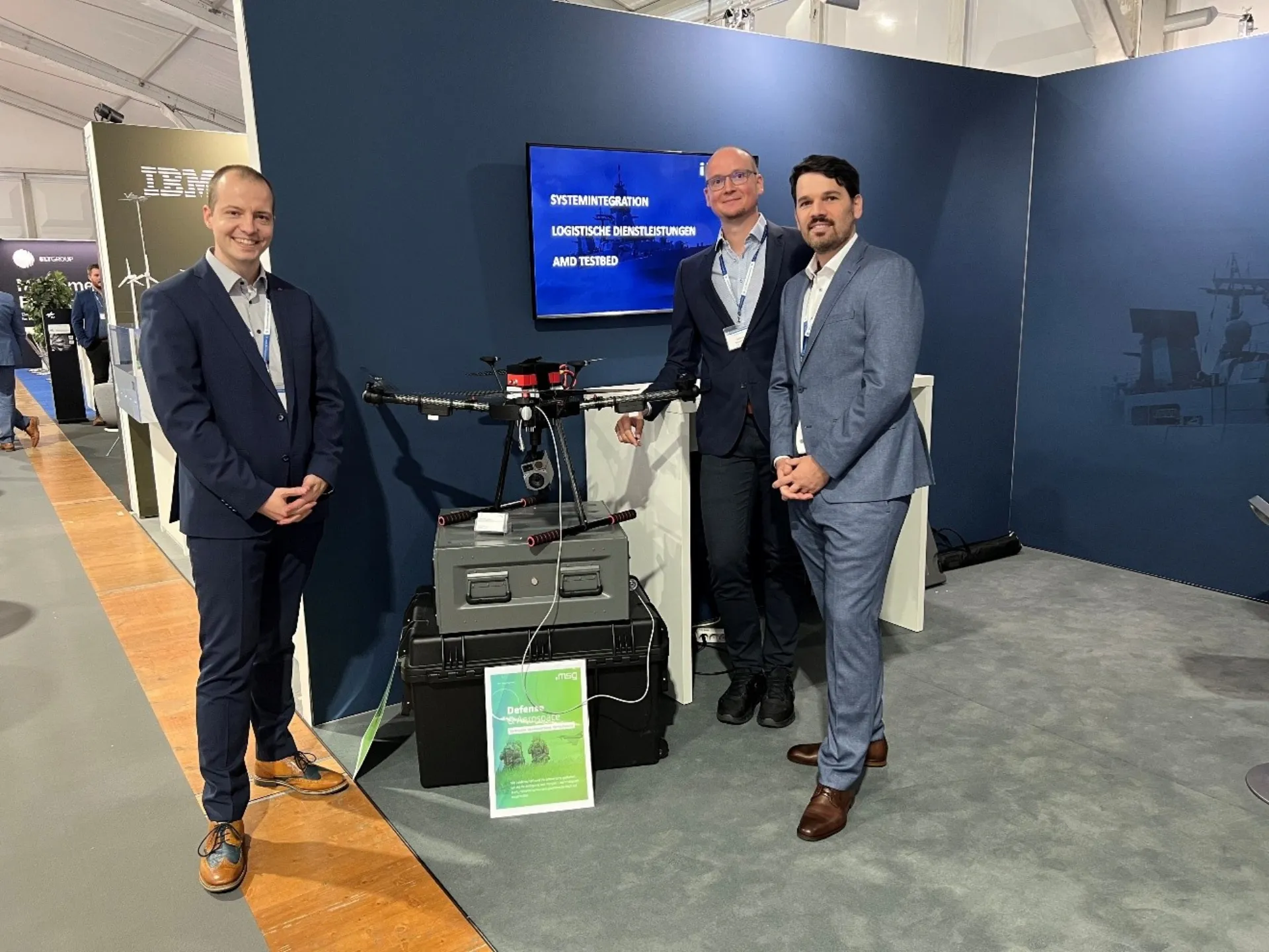 V.l.n.r.: Steffen Wurzler (Abteilungsleiter), Clemens Rautenberg (Senior Business Con-sultant) und Tjorben Lücke (Senior Project Manager)