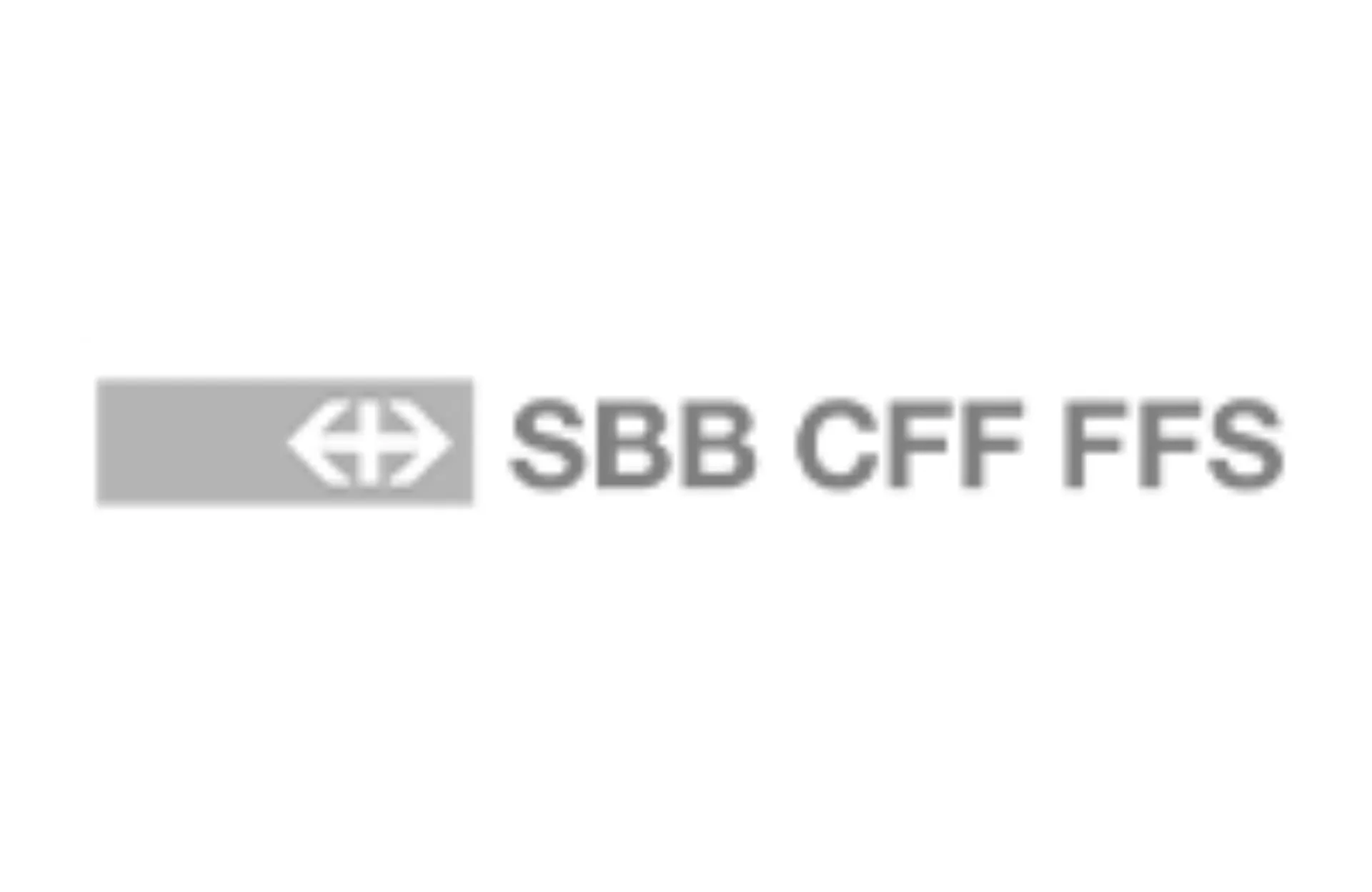 Logo SBB CFF FFS in grau