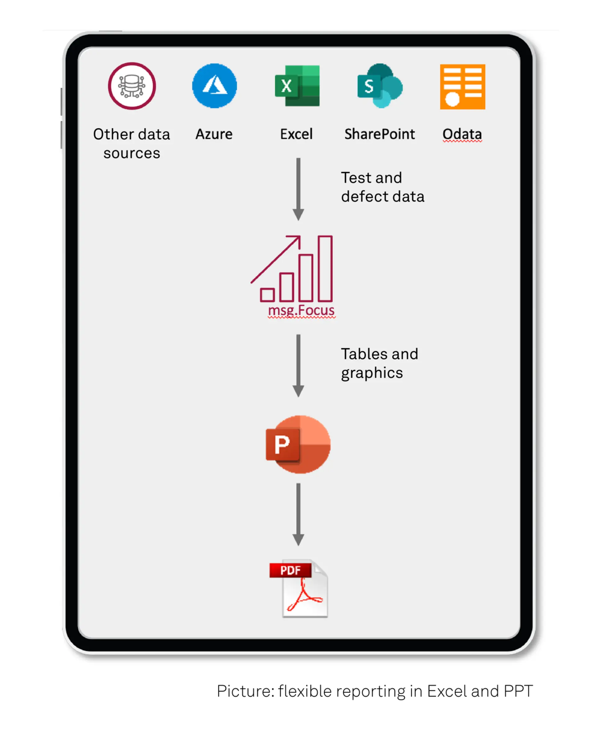 msg.Focus App Darstellung
