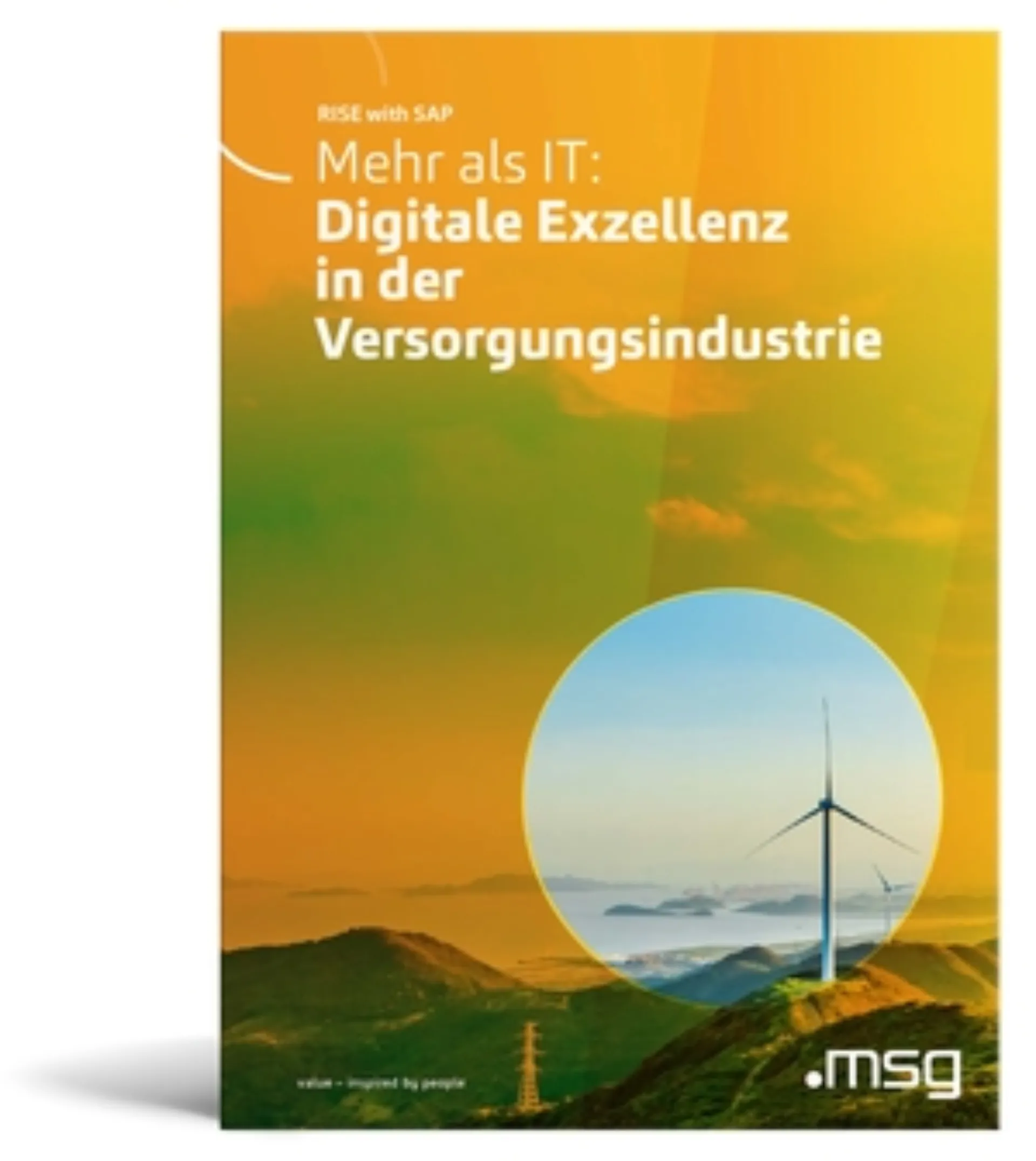 RISE with SAP Utilities Flyer Thumbnail DE