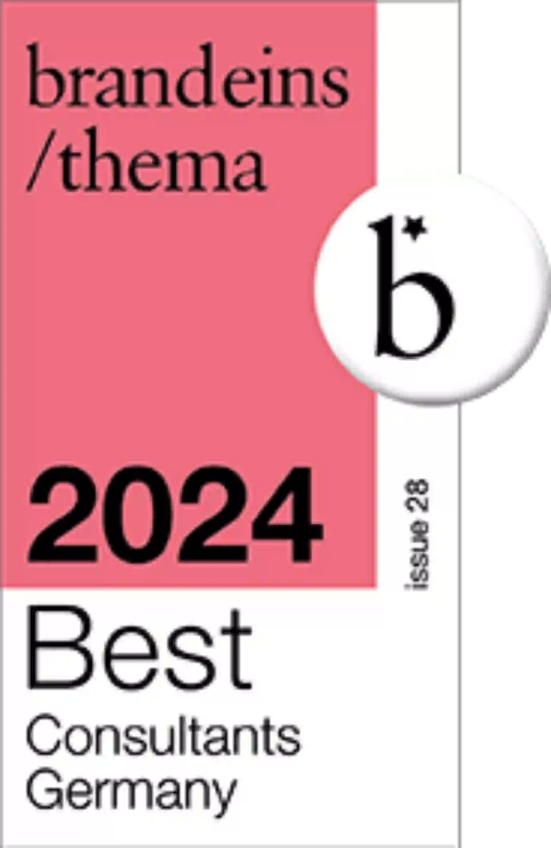 brandeins 2024 Beste Unternehmensberater Logo
