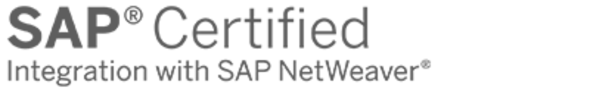 SAP Certified Integration with SAP NetWeaver