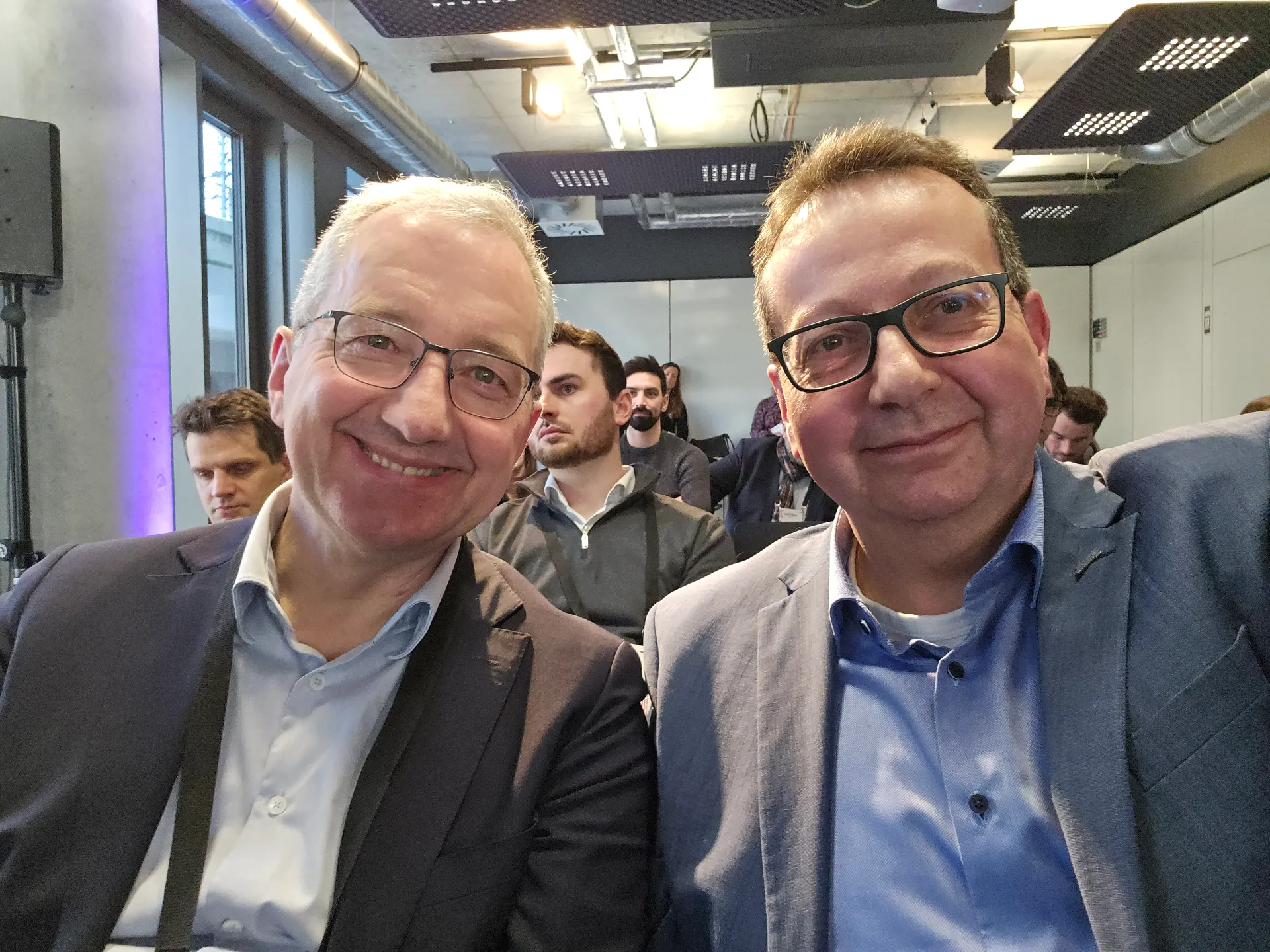 Helmut Zahner und Andreas Zamperoni