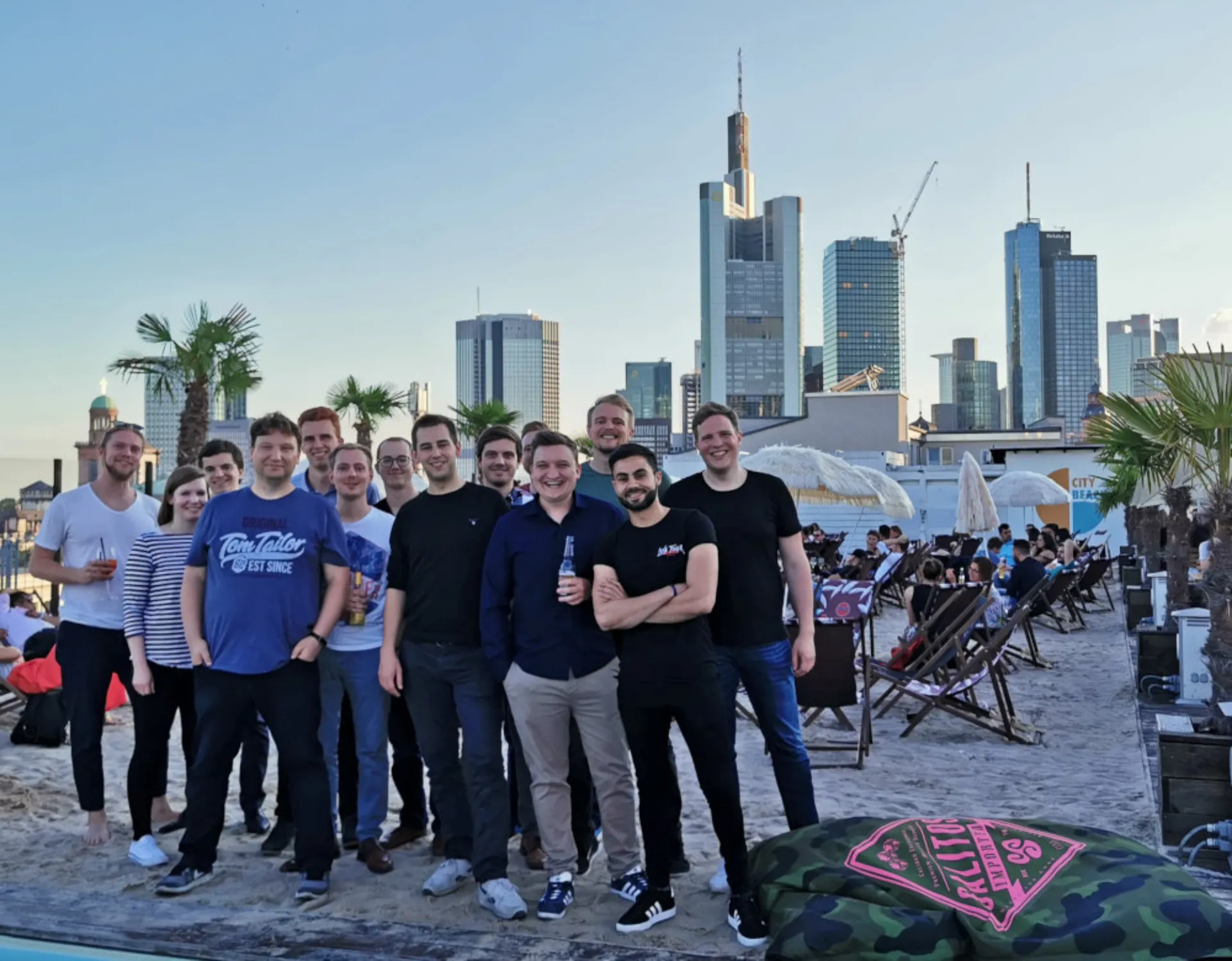 Trainees beim "Networken"